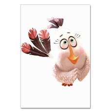 Notebooks A5 with print Angry Birds Cute Bird -