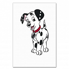 Notebooks A5 with print 101 Puppy Dalmatians Domino -