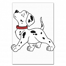 Notebooks A5 with print 101 Dalmatians Proud Puppy -