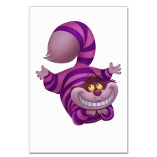 Notebooks A5 with print Alice In Wonderland Cheshire Cat Hero Print -