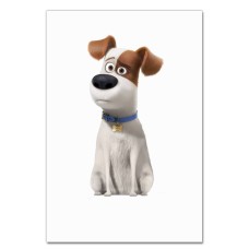 Notebooks A5 with print The Secret Life Of Pets Max -
