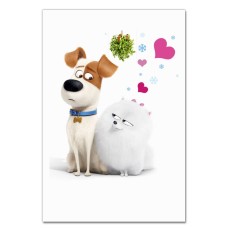 Notebooks A5 with print The Secret Life Of Pets Gidget And Max -