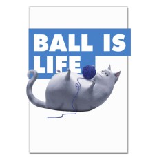 Notebooks A5 with print The Secret Life Of Pets Ball Is Life -