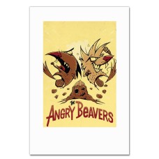 Notebooks A5 with print Angry Beavers Theme -