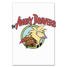 Notebooks A5 with print Angry Beavers Logo -