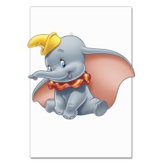 Notebooks A5 with print Dambo Elephant Hero -