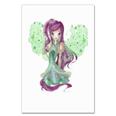 Notebooks A5 with print Winx Club Princess In Green -