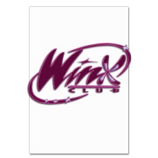 Notebooks A5 with print Winx Club Logo -