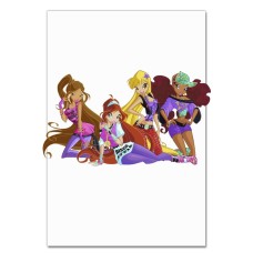 Notebooks A5 with print Winx Club Main Heroes -