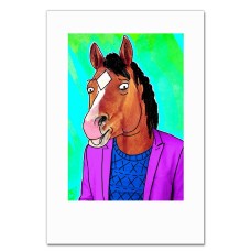 Notebooks A5 with print Bojack Horseman Art -