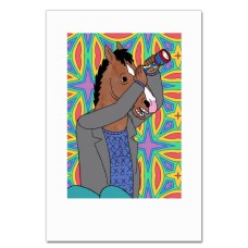 Notebooks A5 with print Bojack Horseman Caleidoscope -
