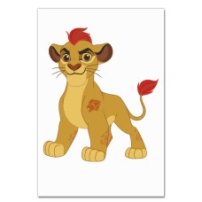 Notebooks A5 with print The Lion King Cute Little Lion -