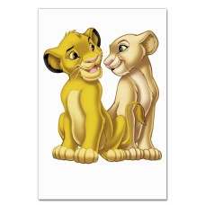 Notebooks A5 with print The Lion King Little Love -