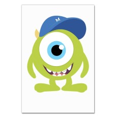 Блокнот А5 с принтом Корпорация Монстров Майк Вазовский Арт -