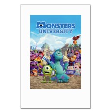 Блокнот А5 с принтом Корпорация Монстров Все Герои -