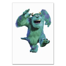 Блокнот А5 с принтом Корпорация Монстров Джеймс Салливан Бегун -