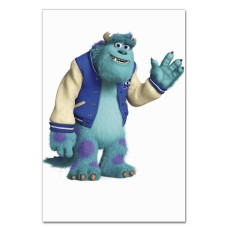 Блокнот А5 с принтом Корпорация Монстров Джеймс Салливан Привет -