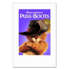 Notebooks A5 with print Puss In Boots Main -