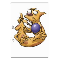 Notebooks A5 with print Catdog Fun -