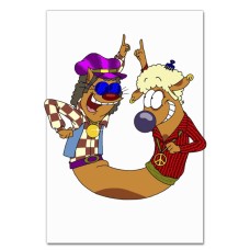 Notebooks A5 with print Catdog Stars -