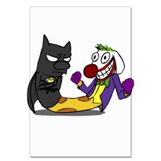 Notebooks A5 with print Catdog Batman And Joker -