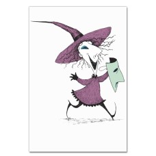 Notebooks A5 with print The Nightmare Before Christmas Witch -