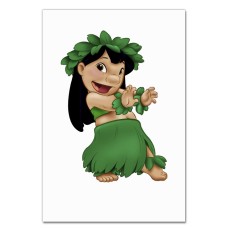 Блокнот А5 з принтом Ліло І Стіч Танець -