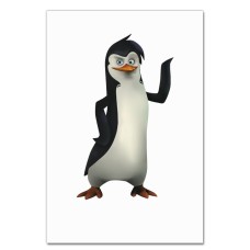 Notebooks A5 with print Madagascar Penguin -