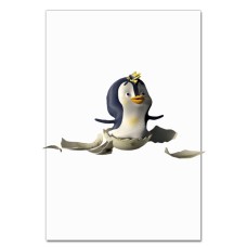 Notebooks A5 with print Masha And The Bear Penguin -