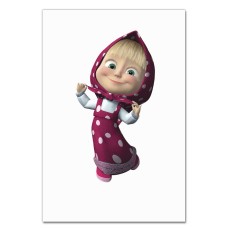 Notebooks A5 with print Masha And The Bear Masha Sweetheart -