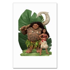Notebooks A5 with print Moana With Tui -