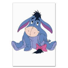 Notebooks A5 with print Winnie-The-Pooh Donkey -