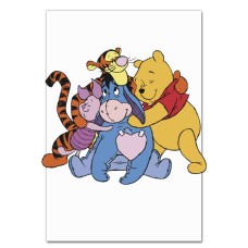 Notebooks A5 with print Winnie-The-Pooh Friends -