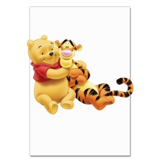 Notebooks A5 with print Winnie-The-Pooh TIGGer And Pooh -