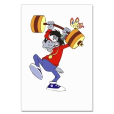 Notebooks A5 with print Well Wait Wolf Sports -