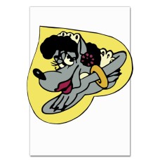 Notebooks A5 with print Well Wait Wolf Heart -