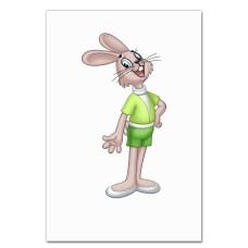 Notebooks A5 with print Well Wait Hare -