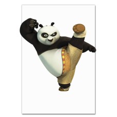 Блокнот А5 с принтом Кунг Фу Панда Могучий -