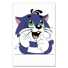 Notebooks A5 with print Buttermilk Cat Matroskin Hero -
