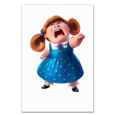 Notebooks A5 with print The Nut Job Girl -