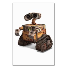 Notebooks A5 with print Wall-E Robot -