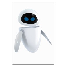 Notebooks A5 with print Wall-E Robot Eva -
