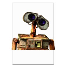 Notebooks A5 with print Wall-E Robot Face -