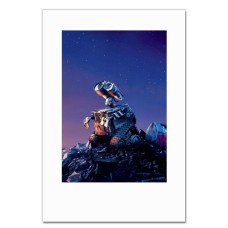 Notebooks A5 with print Wall-E Under Stars -
