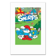 Notebooks A5 with print The Smurfs Cartoon Version -