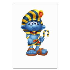 Notebooks A5 with print The Smurfs Egyptian -