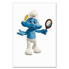 Notebooks A5 with print The Smurfs Funny Smurf -