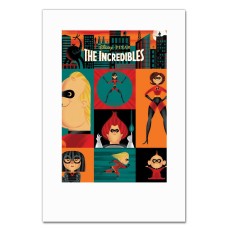 Notebooks A5 with print The Incredibles Main Theme -