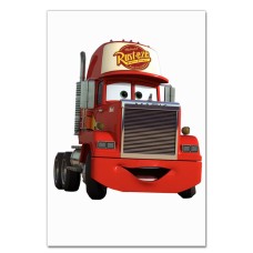 Notebooks A5 with print Cars Big Red Car -