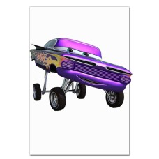 Notebooks A5 with print Cars Violet Car -